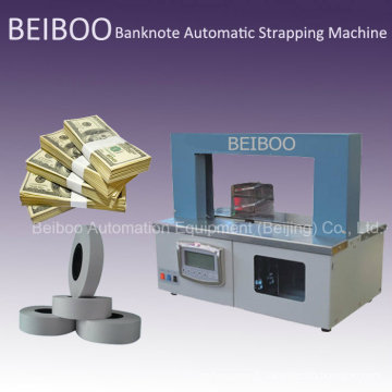 Machine automatique de cerclage et de baguage d&#39;argent bancaire (RS02-30)